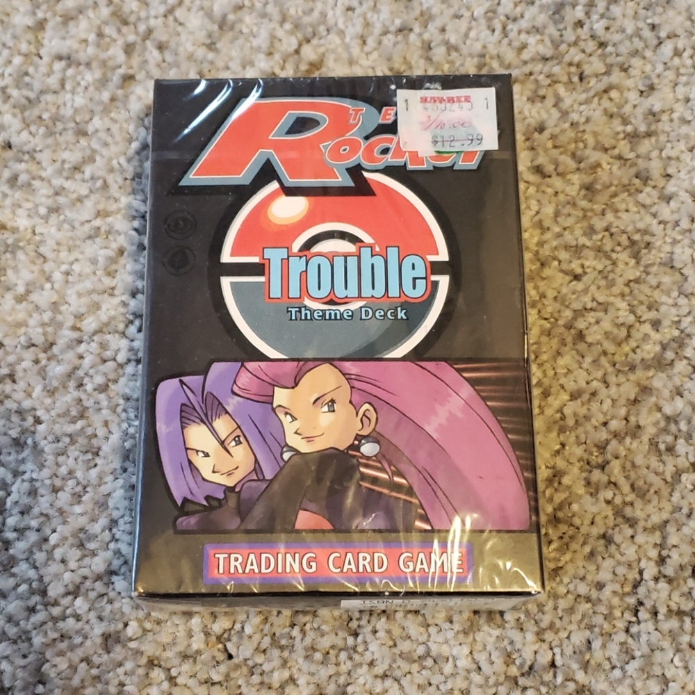 Pokemon Trouble Theme Deck Trading Card Game90s
